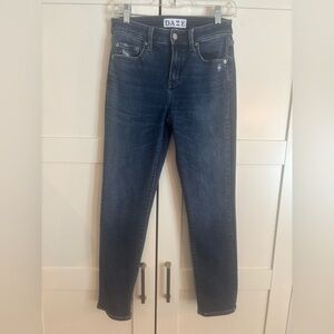 DAZE Straight leg Dark Wash Denim Jeans size 25